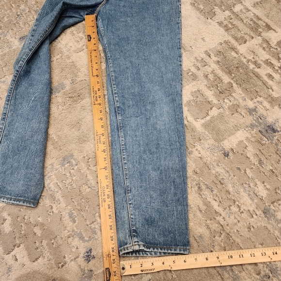 Vintage 90s Levi's Button Fly Highrise Mom Jean Size 15 (Modern 10-ish) - Picture 16 of 16